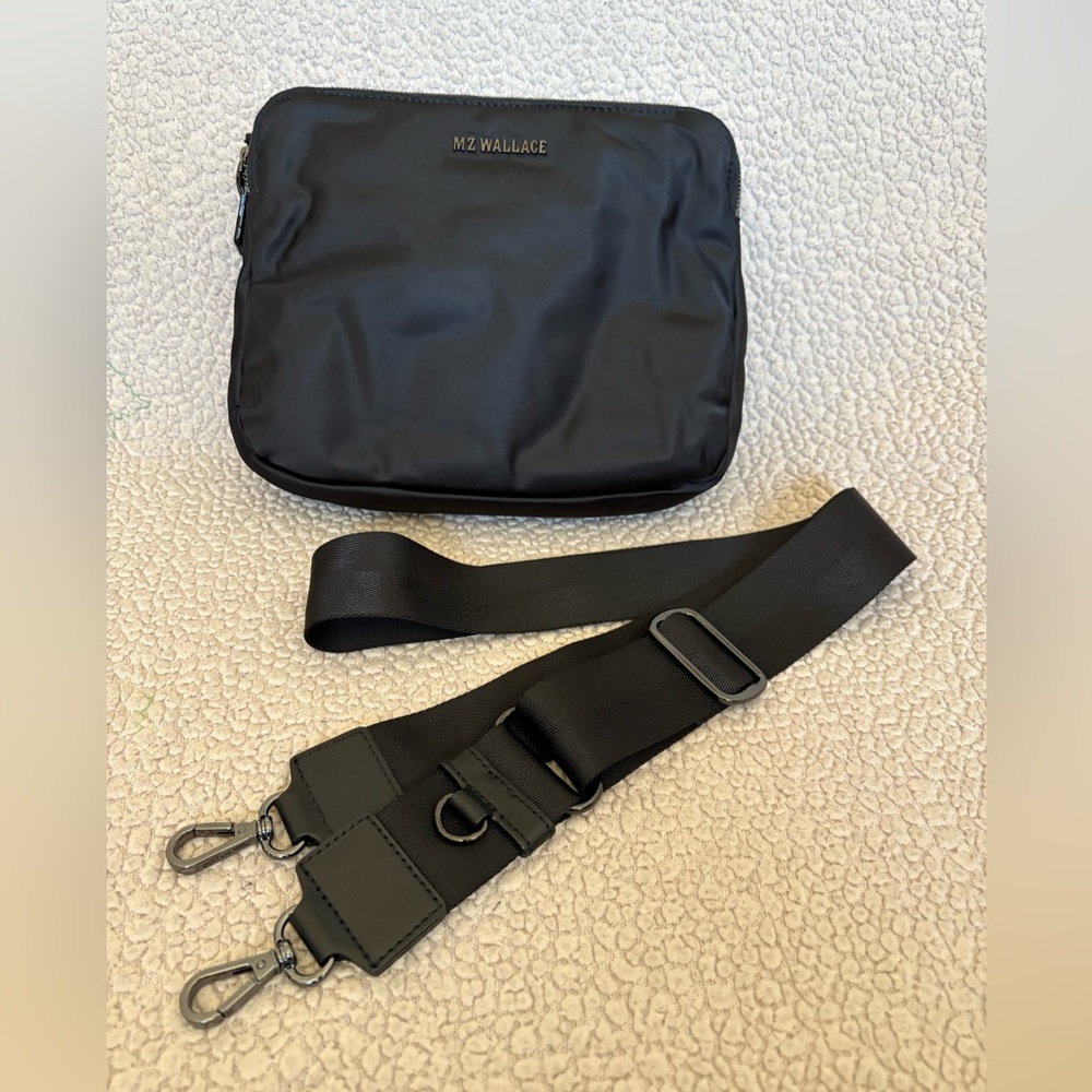 MZ Wallace Black Bowery Crossbody